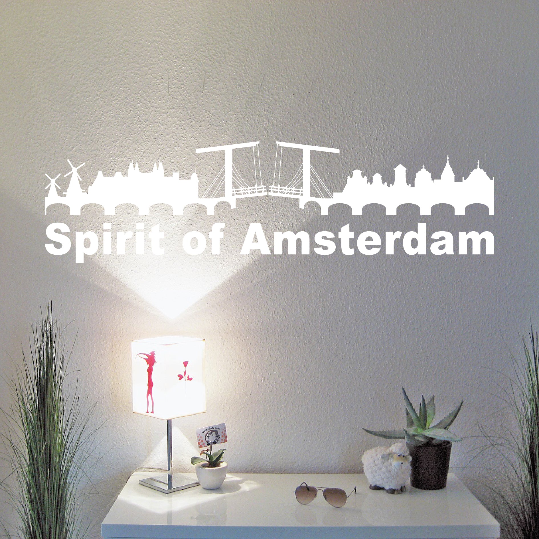 Spirit of Amsterdam Wohnmobil Wohnwagen Wand Aufkleber Wanddeko-1