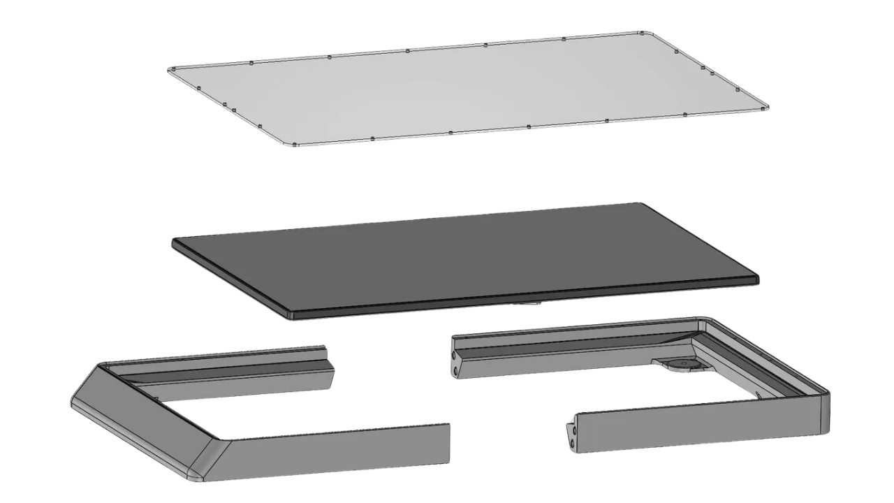 Starlink Gen 3 Halterung Enzelteile
