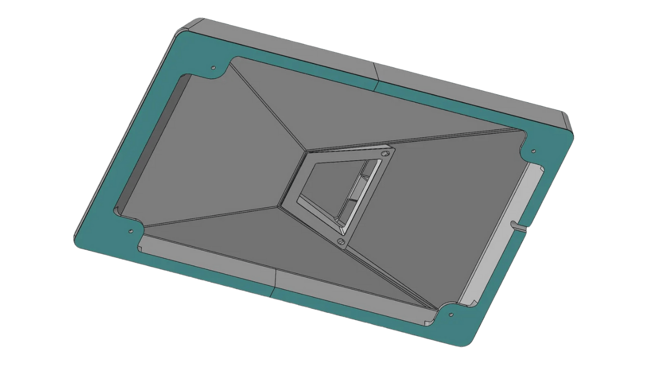 Starlink Gen 3 Halterung Grafisch