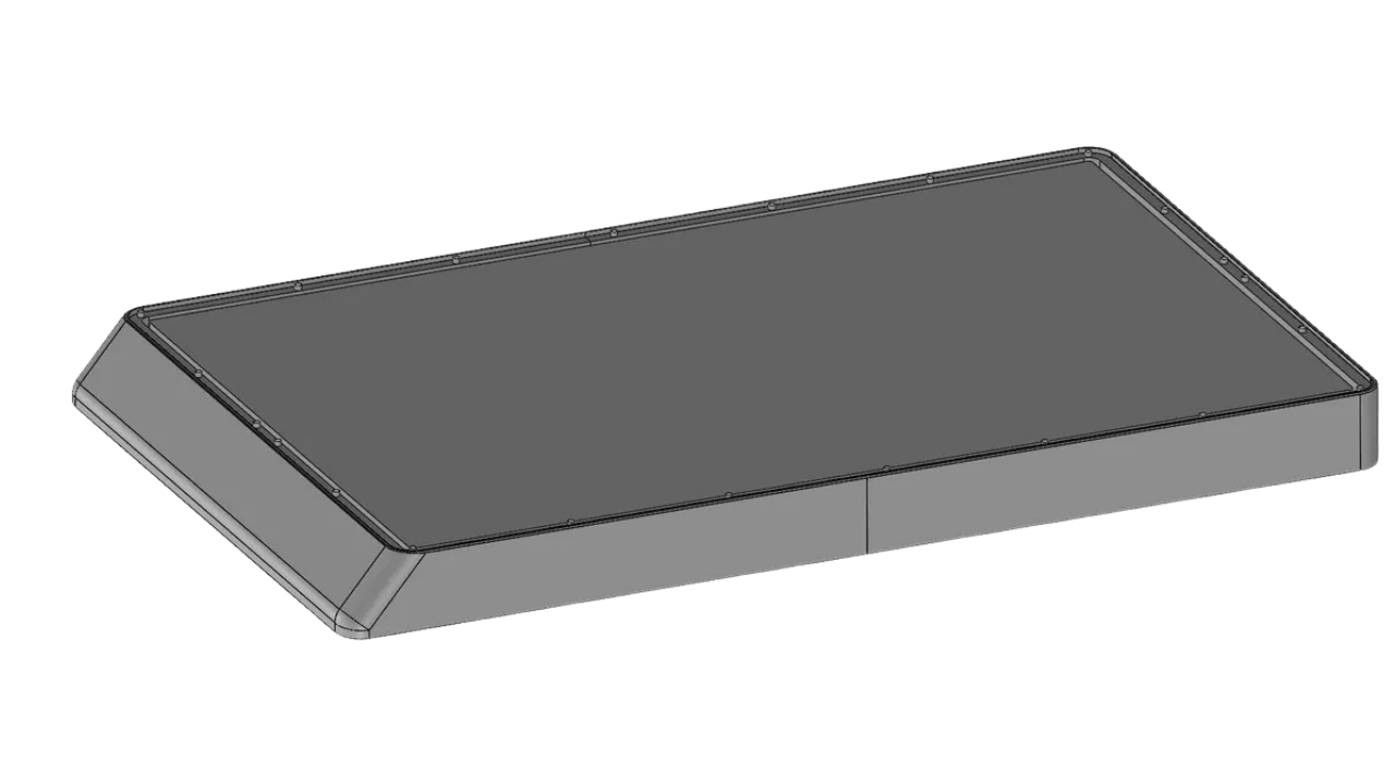 Starlink Gen 3 Halterung Grafik seitlich