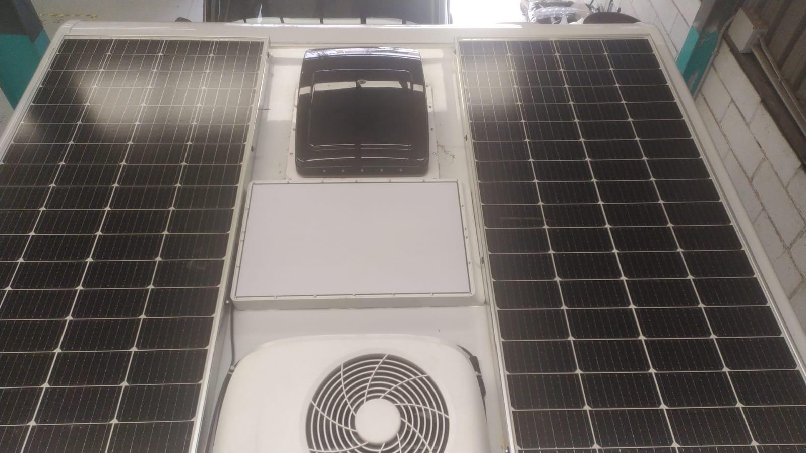 Starlink Gen 3 Halterung auf Wohnmobil oben