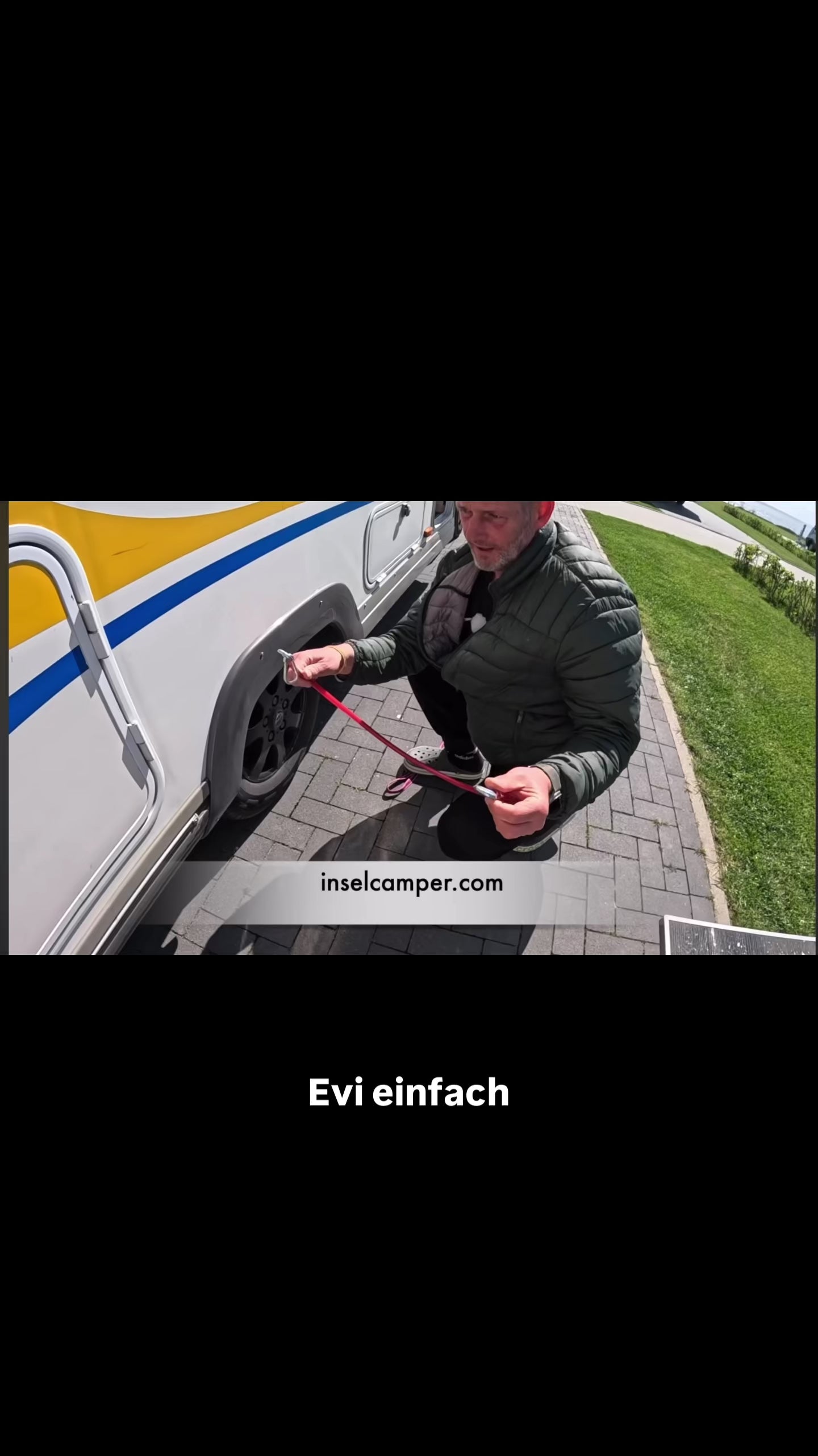 Dogsafer Hundebefertigung am Camper